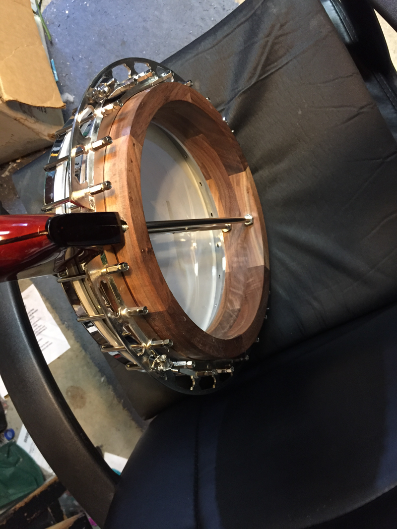 Illustration for article titled The Custom Banjo (still in progress)